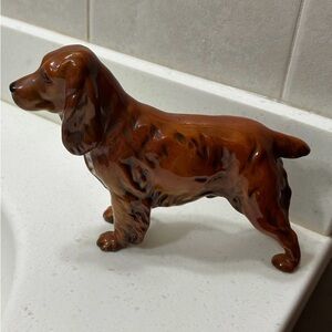 VINTAGE GOEBEL W GERMANY SPRINGER SPANIEL FIGURINE 1968 CH 623 BROWN RED